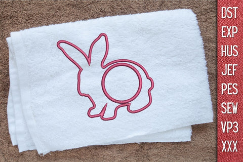 Easter Monogram Embroidery Designs Embroidery/Applique DESIGNS SvgOcean 