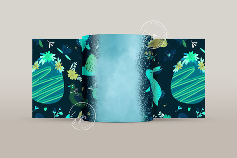 Easter Mug Design, Add Your Name, Bunny PNG, Rabbit Design Mug, Easter Egg Pattern, 11 & 15 Oz Mug Cricut Press Sublimation Wrap Sublimation Syre Digital Creations 