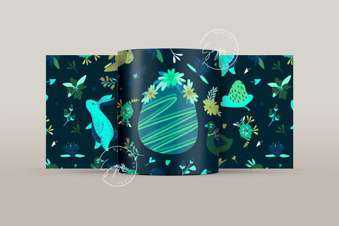 Easter Mug Design, Easter Egg Mug Wrap, Bunny Easter Eggs Coffee Mug, Easter Egg Pattern, 11 & 15 Oz Mug Cricut Press Sublimation Wrap Sublimation Syre Digital Creations 