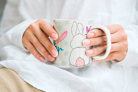 Easter mug wrap sublimation designs Sublimation KMarinaDesign 