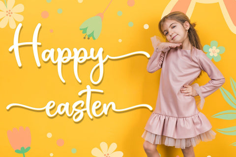 Easter Nice Font Sakha Design Studio 