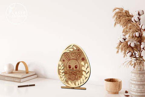 EASTER Paint Kit Laser Cut BUNDLE Multilayer Laser Cut File SET OF 9 Multilayer Laser Cut Files, Mandala, Round Sign SVG, 3D Designs, Mini Design Bundles SVG LaserCutano 