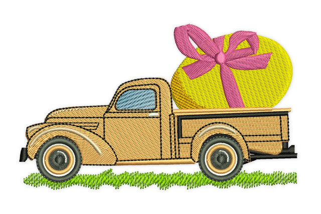 Easter Pickup Embroidery Design Embroidery/Applique DESIGNS NextEmbroidery 