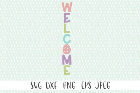 Easter Porch Sign - Welcome SVG Simply Cutz 