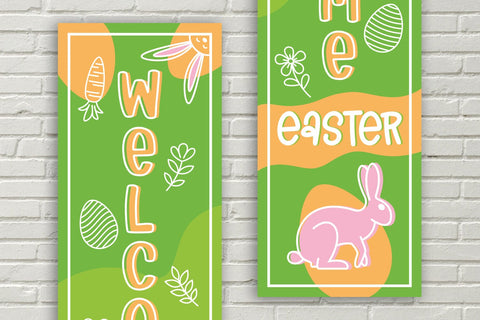 Easter Porch Signs - 6 Designs Bundle SVG Slim Studio 