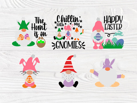 Easter Quotes SVG | Easter Gnome Svg | Happy Easter Svg | My First Easter Svg | Easter Cut Files | Svg Files for Cricut | Silhouette Files SVG TonisArtStudio 