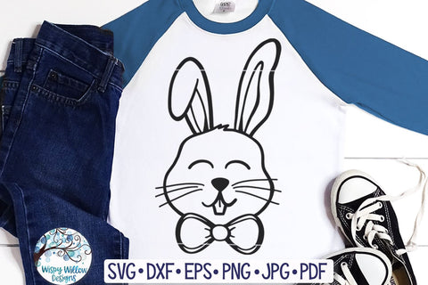 Easter Rabbit Bundle SVG SVG Wispy Willow Designs 