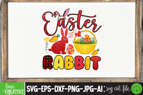 Easter Rabbit ,Happy Easter Day Sublimation PNG SVG Insomnia Std 