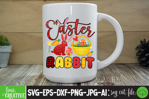 Easter Rabbit ,Happy Easter Day Sublimation PNG SVG Insomnia Std 