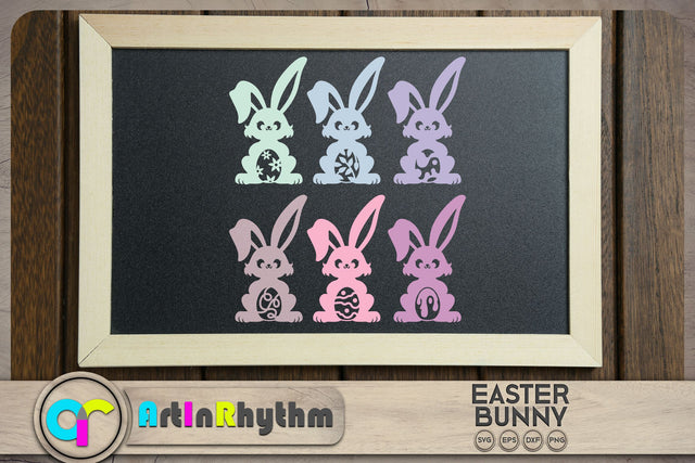 Easter rabbit svg bundle / Easter bunny svg bundle SVG Artinrhythm shop 