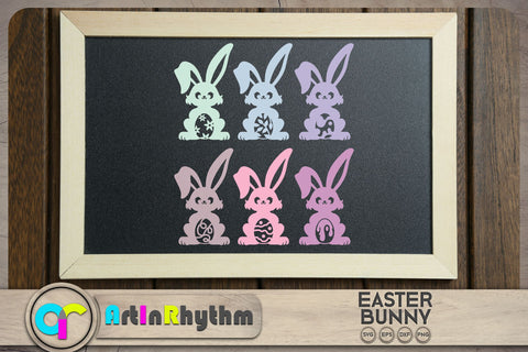 Easter rabbit svg bundle / Easter bunny svg bundle SVG Artinrhythm shop 