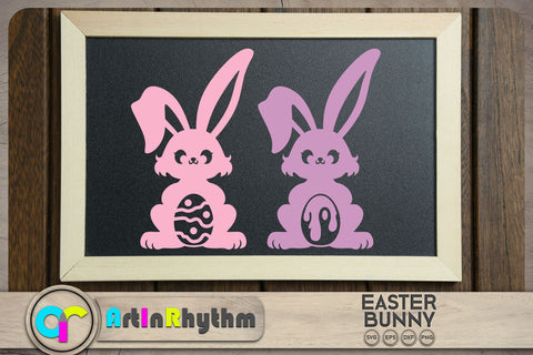 Easter rabbit svg bundle / Easter bunny svg bundle SVG Artinrhythm shop 