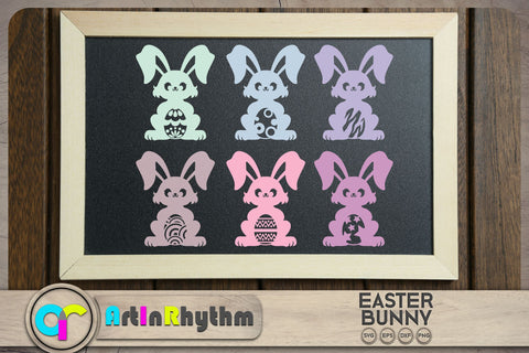 Easter rabbit svg bundle / Easter bunny svg bundle SVG Artinrhythm shop 