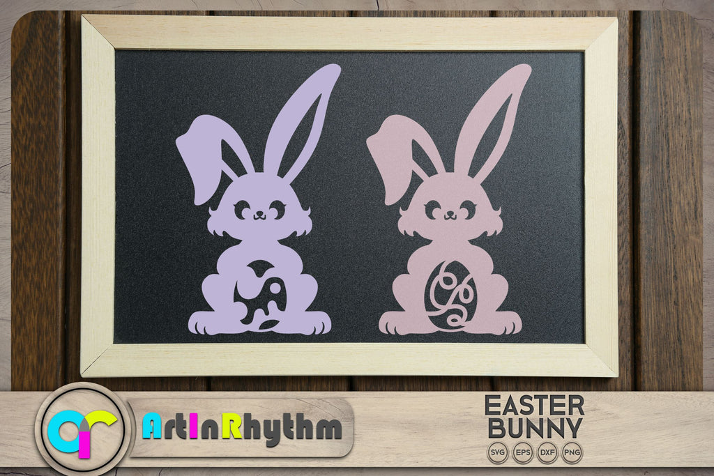 Easter rabbit svg bundle / Easter bunny svg bundle - So Fontsy