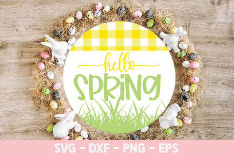 Easter Round Signs SVG Bundle SVG fokiira 