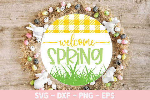 Easter Round Signs SVG Bundle SVG fokiira 