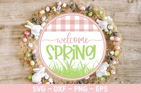 Easter Round Signs SVG Bundle SVG fokiira 
