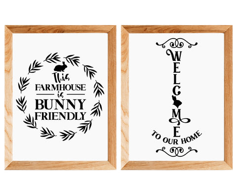 Easter rustic farmhouse svg bundle,Easter porch sign making SVG Redearth and gumtrees 