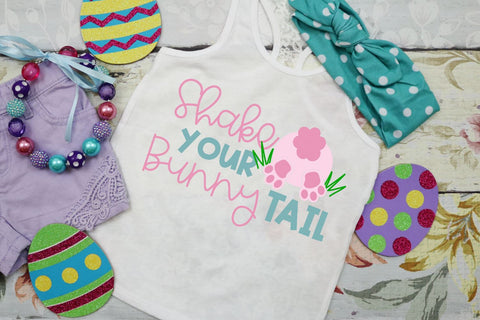 Easter Shake Your Bunny Tail SVG Morgan Day Designs 