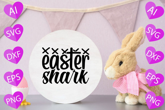 Easter Shark SVG CraftlabSvg29 