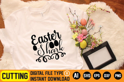 Easter Shark SVG CraftlabSvg29 