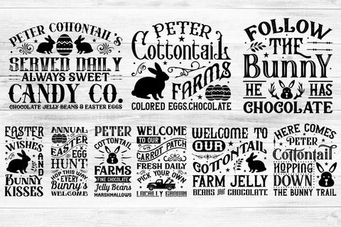 Easter sign Svg Bundle SVG Regulrcrative 