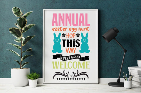 Easter Sign SVG Bundle,Vintage Easter SVG SVG DESIGNISTIC 