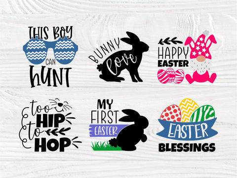 Easter Signs SVG | Svg Bundle | Happy Easter | My First Easter | Kiss my Cotton Tail | Bunny Love | Girl and Boy Hunt Svg | Easter Holiday SVG TonisArtStudio 
