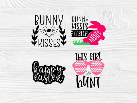 Easter Signs SVG | Svg Bundle | Happy Easter | My First Easter | Kiss my Cotton Tail | Bunny Love | Girl and Boy Hunt Svg | Easter Holiday SVG TonisArtStudio 