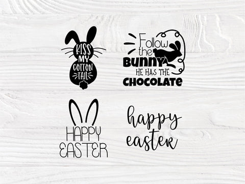 Easter Signs SVG | Svg Bundle | Happy Easter | My First Easter | Kiss my Cotton Tail | Bunny Love | Girl and Boy Hunt Svg | Easter Holiday SVG TonisArtStudio 