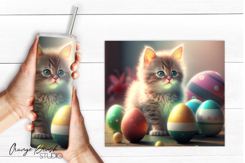 Easter Skinny Tumbler Wrap Bundle 20 Oz Tumbler Sublimation SVG OrangeBrushStudio 