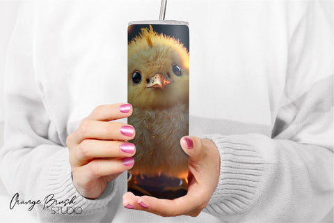 Easter Skinny Tumbler Wrap Bundle 20 Oz Tumbler Sublimation SVG OrangeBrushStudio 