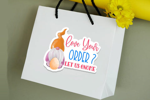 Easter Small Business Stickers I Easter Thank You Stickers SVG Happy Printables Club 