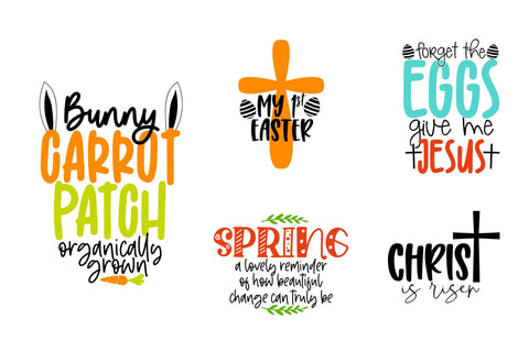 Easter & Spring Season Bundle of 25 SVG DXF PNG JPG Design SVG CoralCutsSVG 