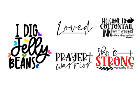 Easter & Spring Season Christianity SVG Design Bundle SVG CoralCutsSVG 