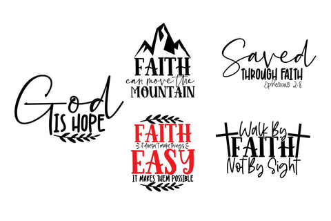 Easter & Spring Season Christianity SVG Design Bundle SVG CoralCutsSVG 