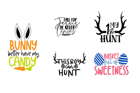 Easter & Spring Season Cutting Files Bundle SVG CoralCutsSVG 