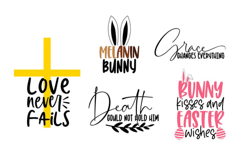 Easter & Spring Season Shirt SVG Bundle - 25 Designs SVG CoralCutsSVG 