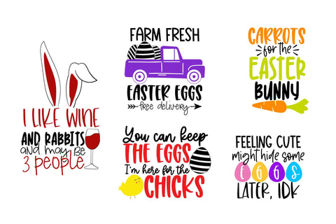 Easter & Spring Season Shirt SVG Bundle - 25 Designs SVG CoralCutsSVG 