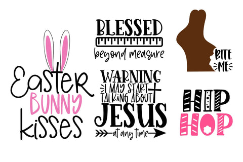 Easter & Spring Season SVG Bundle - 25 Designs SVG CoralCutsSVG 