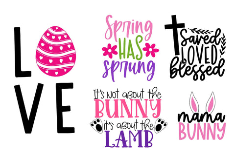 Easter & Spring Season SVG Design Bundle SVG CoralCutsSVG 