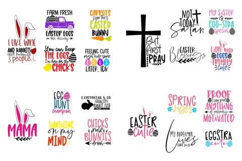 Easter & Spring season svg design Bundles SVG CoralCutsSVG 