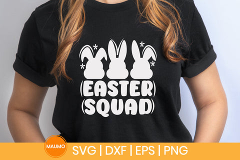 Easter squad bunny svg quote SVG Maumo Designs 
