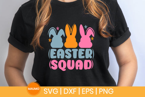 Easter squad bunny svg quote SVG Maumo Designs 