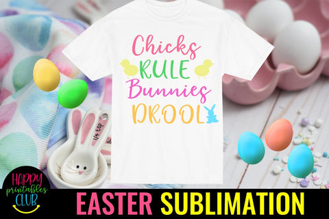 Easter Sublimation Bundle - Sublimation Bundle Easter PNG Sublimation Happy Printables Club 