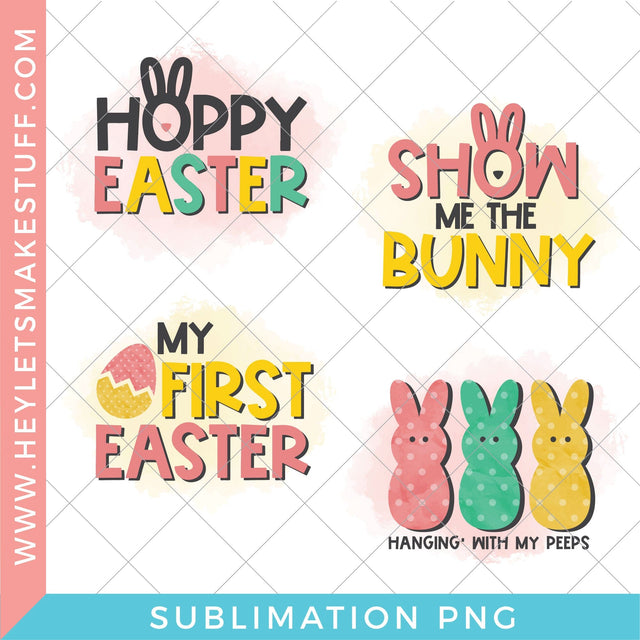 Easter Sublimation Bundle Sublimation Hey Let's Make Stuff 
