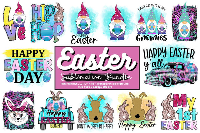Easter Sublimation Bundle Sublimation Regulrcrative 