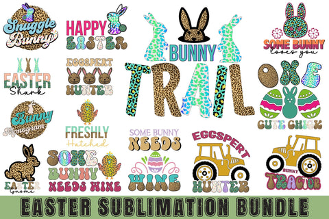 Easter Sublimation Bundle Sublimation Rupkotha 