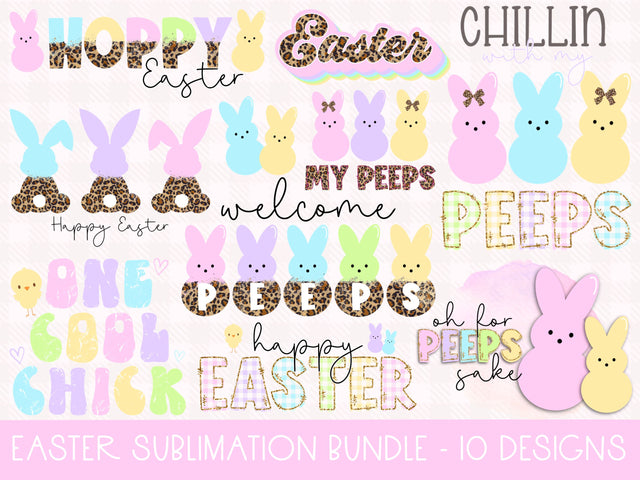 Easter Sublimation Bundle Sublimation The Wild Daisy 