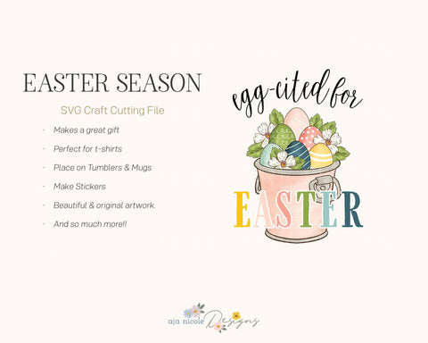 Easter Sublimation Design Sublimation Aja Nicole Designs 